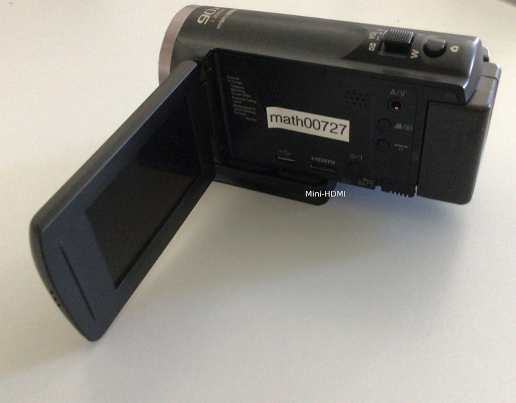 Streaming camera left side